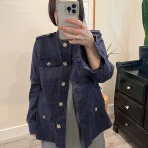 L.L. Bean Women's Dark Blue Utility Jacket